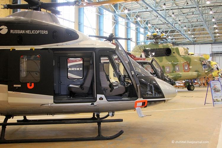 带你参观俄罗斯米8直升机生产工厂