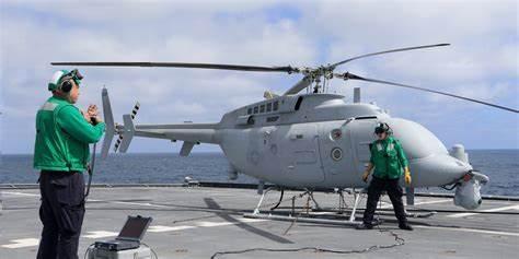 美国海军推进mq8舰载无人直升机基于图像的着舰系统开发